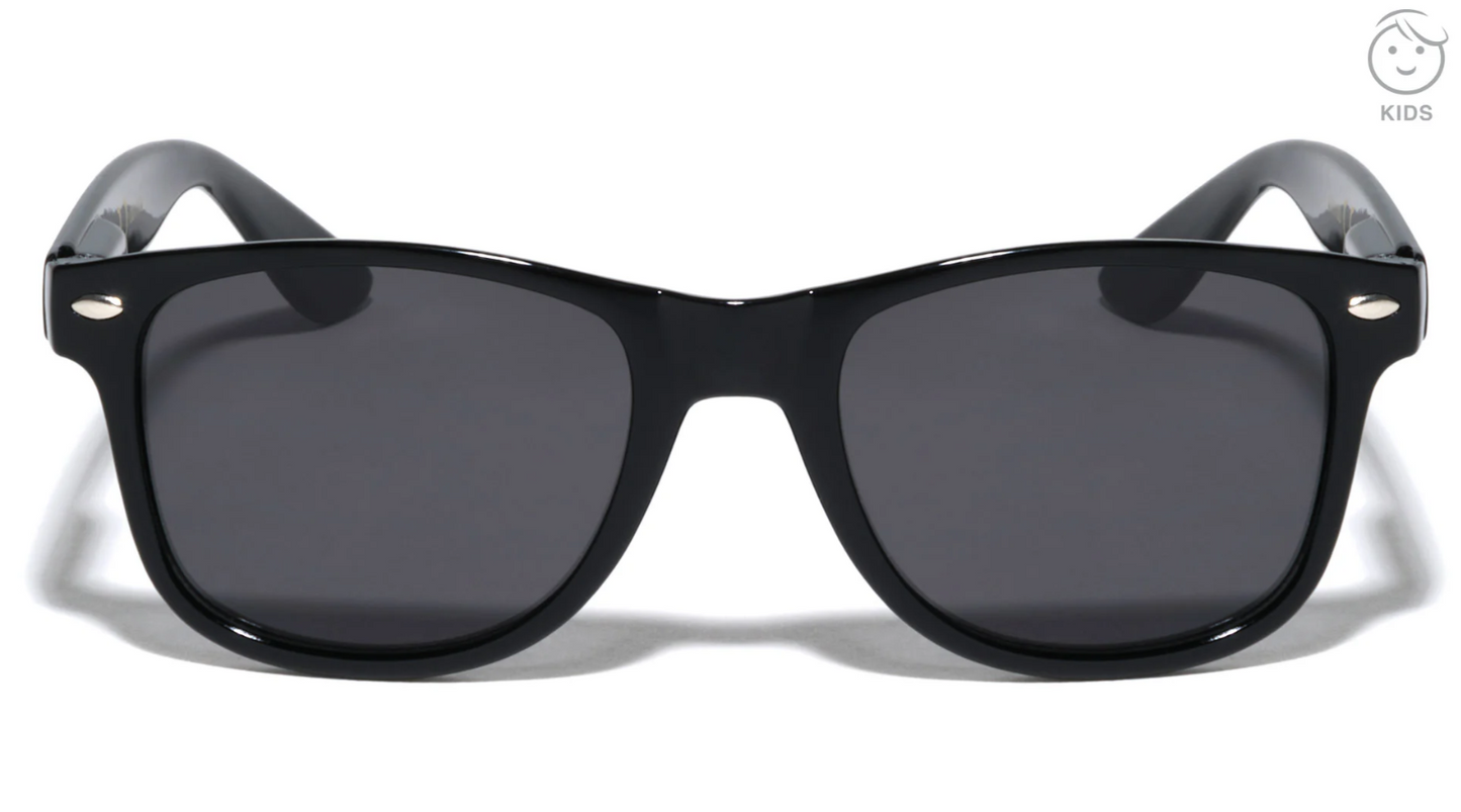 Gafas de sol para niños clásicas negras