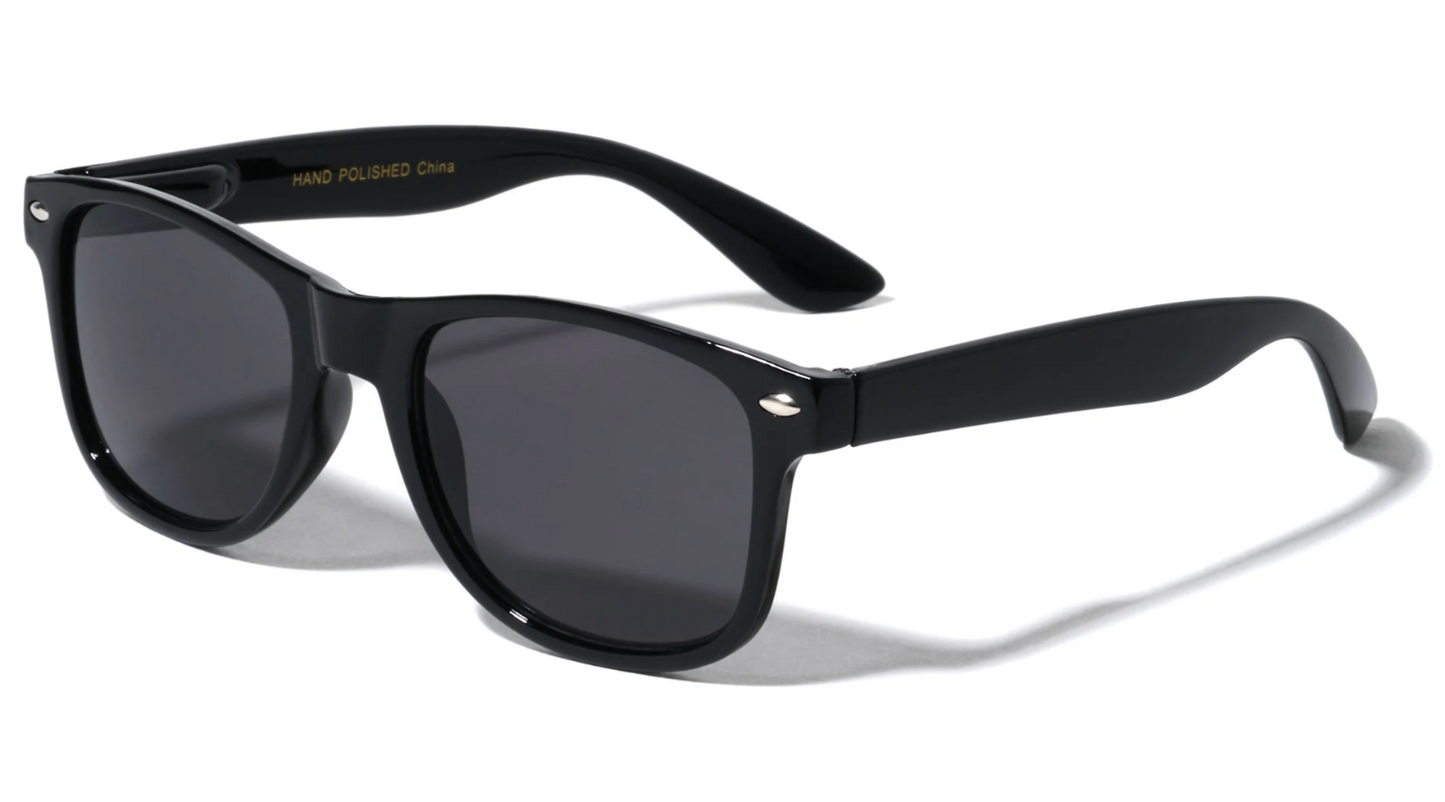 Gafas de sol para niños clásicas negras