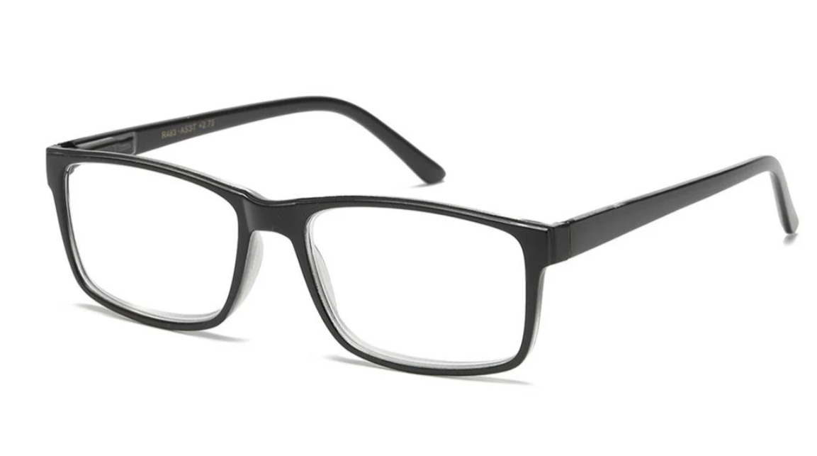 Gafas de lectura negras +1,25 - +2,75
