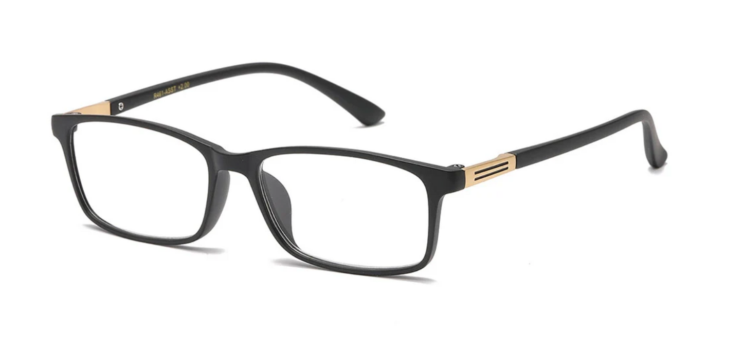 Gafas de lectura negras +1,25 - +3,00